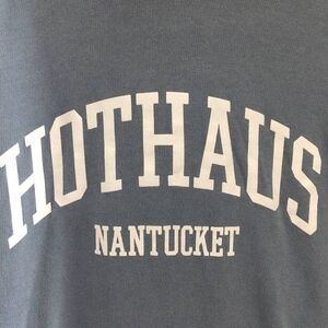 Nantucket HotHaus Yoga by Comfort Colors Hoodie, Small, Blue
